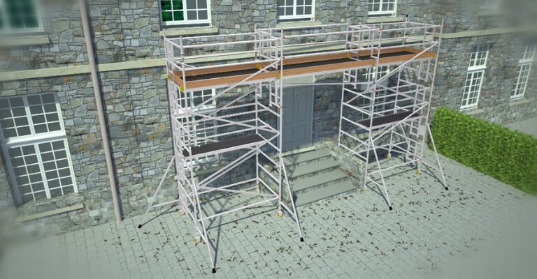 BoSS End-Linked Aluminium Access Towers