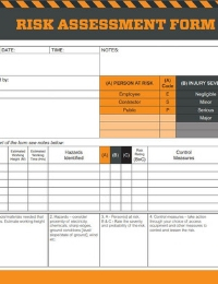 BoSS Risk Assessment Form