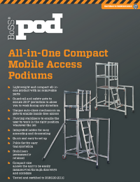 Low Level Access Guides | BoSS Access Towers