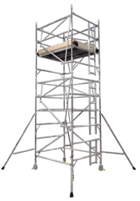 BoSS Ladderspan Aluminium Access Tower AGR Double Width