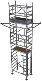 BoSS Liftshaft 700 Aluminium Access Tower