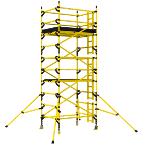 BoSS Zone:1 Fibreglass Access Tower - Double Width Tower